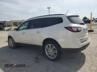 2015 Chevrolet Traverse LT with VIN 1GNKRGKD0FJ112623, listed as a Copart auction lot 61737435 with 142,760 mi miles and Salvage title. Bid and sale history available at DreamBid. Image 2.