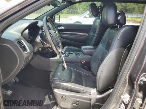 2017 Dodge Durango R/T with VIN 1C4SDHCT3HC606243, listed as a Copart auction lot 56936285 with 175,137 mi miles and Salvage title. Bid and sale history available at DreamBid. Image 7.