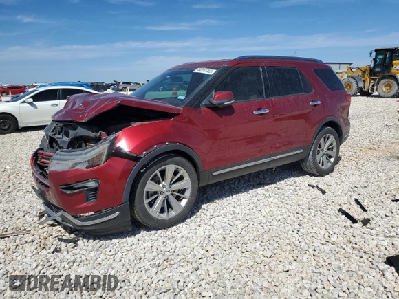 2018 Ford Explorer Limited с VIN 1FM5K7FH9JGC93360, выставлен на аукционе Copart как лот 49200755 с пробегом 106 324 миль миль и Списание • Salvage title. История ставок и продаж доступна на DreamBid. Изображение 1.