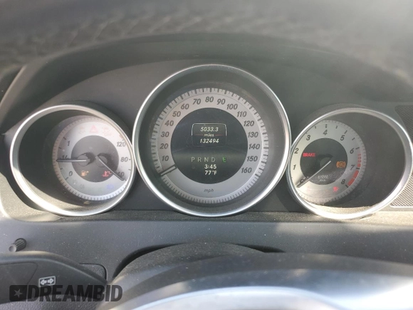 2014 Mercedes-Benz C 250 Sport with VIN WDDGF4HB2EG253481, listed as a Copart auction lot 50882175 with 132,494 mi miles and Salvage Title. Bid and sale history available at DreamBid. Image 9.