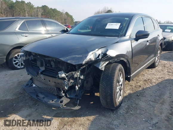 2018 Mazda CX-9 Touring with VIN JM3TCBCY2J0222520, listed as a IAAI auction lot 41807547 with 68,453 mi miles. Bid and sale history available at carsss.com. Image 6.