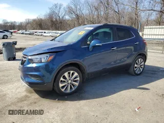 2019 Buick Encore Preferred with VIN KL4CJESB0KB837502, listed as a Copart auction lot 49751205 with 124,292 mi miles and Salvage Title. Bid and sale history available at carsss.com. Image 1.