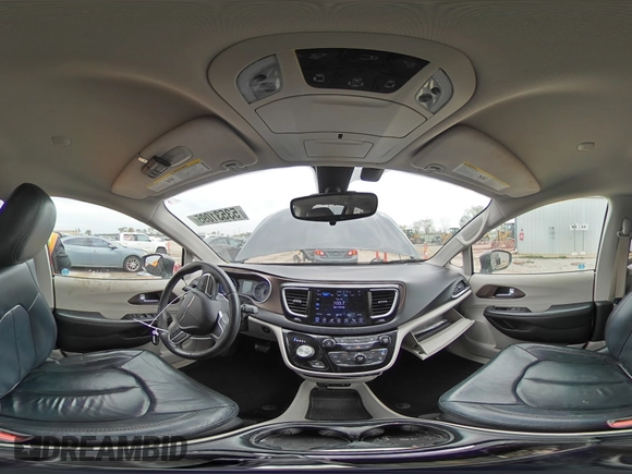 2017 Chrysler Pacifica Touring L with VIN 2C4RC1BG0HR839338, listed as a Copart auction lot 53531095 with 139,580 mi miles and Salvage Title. Bid and sale history available at DreamBid. Image 15.