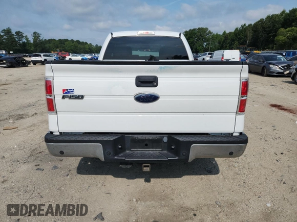 2010 Ford F-150 XL with VIN 1FTEX1C87AFA01850, listed as a Copart auction lot 63544455 with 107,615 mi miles and Salvage title. Bid and sale history available at DreamBid. Image 6.