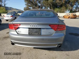 2013 Audi A7 3.0 Premium Plus with VIN WAUYGAFC5DN110909, listed as a Copart auction lot 52111465 with 109,461 mi miles and Salvage Title. Bid and sale history available at carsss.com. Image 6.