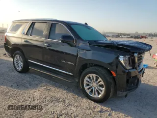 2021 GMC Yukon SLT with VIN 1GKS1BKT8MR388139, listed as a Copart auction lot 52368645 with 59,602 mi miles and Salvage Title. Bid and sale history available at carsss.com. Image 4.