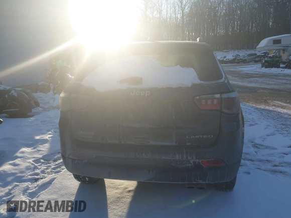 2022 Jeep Compass Limited z VIN 3C4NJDCB9NT105007, wystawiony jako IAAI lot #41334808 z przebiegiem 36 363 mil mil oraz . Historia ofert i sprzedaży dostępna na DreamBid. Obrazek 16.