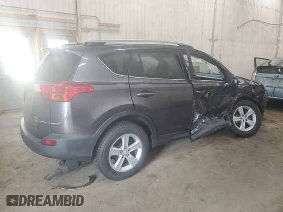 2014 Toyota RAV4 XLE with VIN 2T3RFREV0EW206100, listed as a Copart auction lot 53359865 with 0 mi miles and Salvage Title. Bid and sale history available at carsss.com. Image 3.