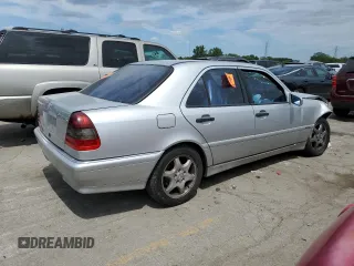 1999 Mercedes-Benz C 230/260/280/320 with VIN WDBHA24GXXA753413, listed as a Copart auction lot 66229924 with Not Provided miles and Salvage Title. Bid and sale history available at carsss.com. Image 3.