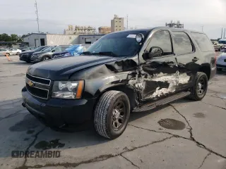 2013 Chevrolet Tahoe Commercial with VIN 1GNLC2E00DR304026, listed as a Copart auction lot 57041135 with 125,087 mi miles and Salvage title. Bid and sale history available at DreamBid. Image 1.