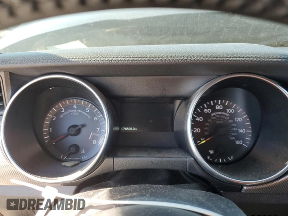 2019 Ford Mustang GT z VIN 1FA6P8CF4K5166246, wystawiony jako Copart lot #45747175 z przebiegiem 70 528 mil mil oraz Szkody całkowita. Historia ofert i sprzedaży dostępna na DreamBid. Obrazek 9.