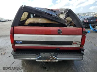 1995 Ford Bronco Custom with VIN 1FMEU15H6SLC05365, listed as a Copart auction lot 76349024 with 0 mi miles and Salvage Title. Bid and sale history available at carsss.com. Image 6.
