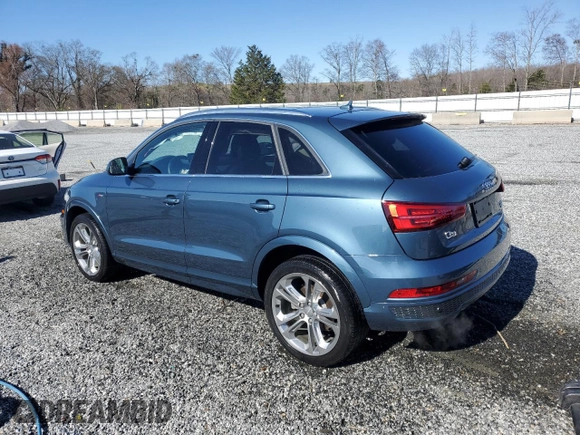 2018 Audi Q3 Premium Plus with VIN WA1JCCFS3JR029666, listed as a Copart auction lot 49316155 with 49,176 mi miles and Salvage Title. Bid and sale history available at carsss.com. Image 2.
