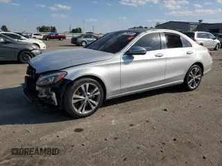 2016 Mercedes-Benz C 300 with VIN 55SWF4JB2GU170497, listed as a Copart auction lot 77085884 with Not provided miles and Salvage title. Bid and sale history available at DreamBid. Image 1.