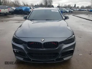 2015 BMW 3 Series 320i with VIN WBA3B1G51FNT05062, listed as a Copart auction lot 45186205 with 74,388 mi miles and Salvage Title. Bid and sale history available at carsss.com. Image 5.