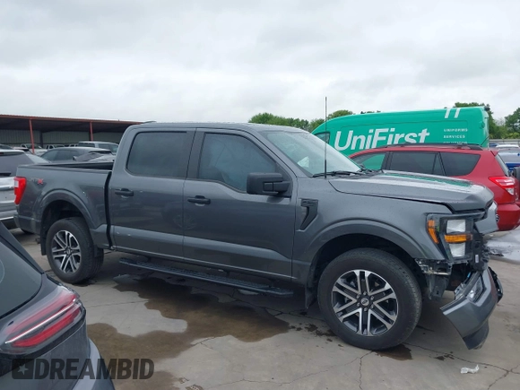 2023 Ford F-150 XL with VIN 1FTFW1E52PKE62836, listed as a IAAI auction lot 41898708 with 28,925 mi miles. Bid and sale history available at carsss.com. Image 13.