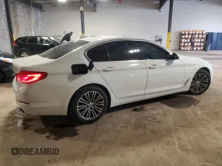 2019 BMW 5 Series 530i xDrive with VIN WBAJA7C57KWW32394, listed as a Copart auction lot 51223825 with 62,148 mi miles and Salvage title. Bid and sale history available at DreamBid. Image 3.