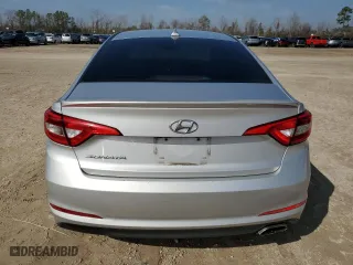2017 Hyundai Sonata SE with VIN 5NPE24AF8HH567761, listed as a Copart auction lot 45888975 with 125,851 mi miles and Salvage Title. Bid and sale history available at carsss.com. Image 6.