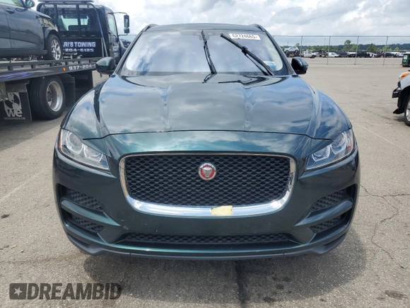 2017 Jaguar F-Pace 35t Premium with VIN SADCJ2BV7HA489912, listed as a Copart auction lot 62724665 with 74,494 mi miles and Clean title. Bid and sale history available at DreamBid. Image 5.