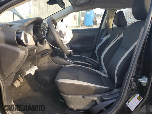 2021 Nissan Versa SV with VIN 3N1CN8EV8ML890616, listed as a Copart auction lot 47128505 with 73,006 mi miles and Salvage Title. Bid and sale history available at DreamBid. Image 7.