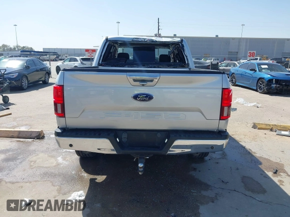 2018 Ford F-150 XL with VIN 1FTEW1C58JKC21417, listed as a IAAI auction lot 41776595 with 91,966 mi miles. Bid and sale history available at carsss.com. Image 17.