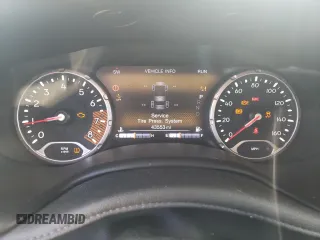 2021 Jeep Renegade Latitude with VIN ZACNJDBB5MPN15842, listed as a Copart auction lot 57616105 with 43,553 mi miles and Salvage title. Bid and sale history available at DreamBid. Image 9.