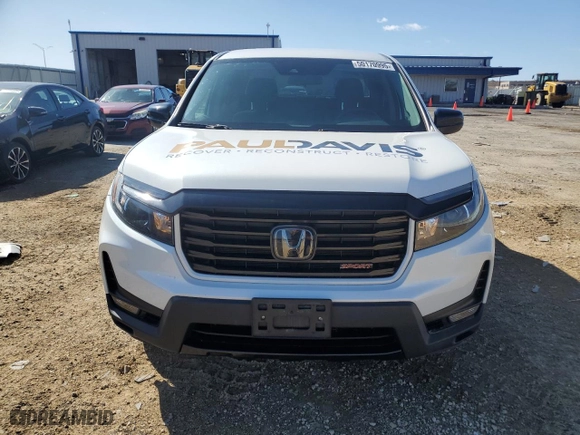 2021 Honda Ridgeline Sport with VIN 5FPYK3F13MB002211, listed as a Copart auction lot 50170995 with 90,591 mi miles and Salvage Title. Bid and sale history available at carsss.com. Image 5.