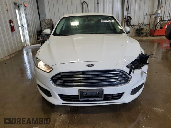2015 Ford Fusion S with VIN 3FA6P0G79FR301924, listed as a Copart auction lot 50570565 with 121,859 mi miles and Salvage Title. Bid and sale history available at carsss.com. Image 5.