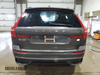2022 Volvo XC60 Recharge Plug-In Hybrid R-Design with VIN YV4H60DMXN1009625, listed as a Copart auction lot 46420825 with 45,947 mi miles and Salvage Title. Bid and sale history available at carsss.com. Image 6.
