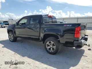 2017 Chevrolet Colorado 4WD Z71 with VIN 1GCGTDEN0H1297990, listed as a Copart auction lot 60800055 with 87,321 mi miles and Salvage title. Bid and sale history available at DreamBid. Image 2.