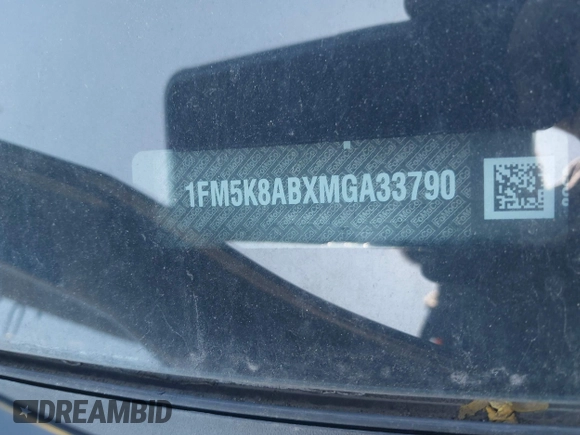 2021 Ford Police Interceptor Utility z VIN 1FM5K8ABXMGA33790, wystawiony jako IAAI lot #42065493 z przebiegiem 52 296 mil mil oraz . Historia ofert i sprzedaży dostępna na DreamBid. Obrazek 17.