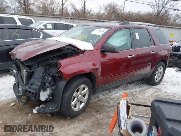 2016 GMC Acadia SLE with VIN 1GKKRPKD4GJ156817, listed as a IAAI auction lot 41332043 with 111,044 mi miles. Bid and sale history available at carsss.com. Image 18.