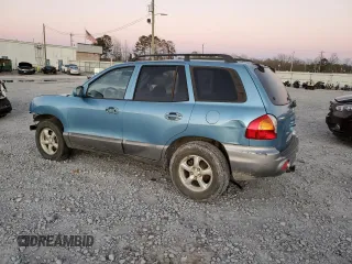 2003 Hyundai Santa Fe GLS with VIN KM8SC13D53U554812, listed as a Copart auction lot 86789014 with 0 mi miles and Salvage Title. Bid and sale history available at carsss.com. Image 2.