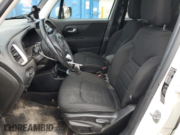 2018 Jeep Renegade Latitude with VIN ZACCJBBB2JPJ43495, listed as a Copart auction lot 56929015 with 115,808 mi miles and Salvage title. Bid and sale history available at DreamBid. Image 7.