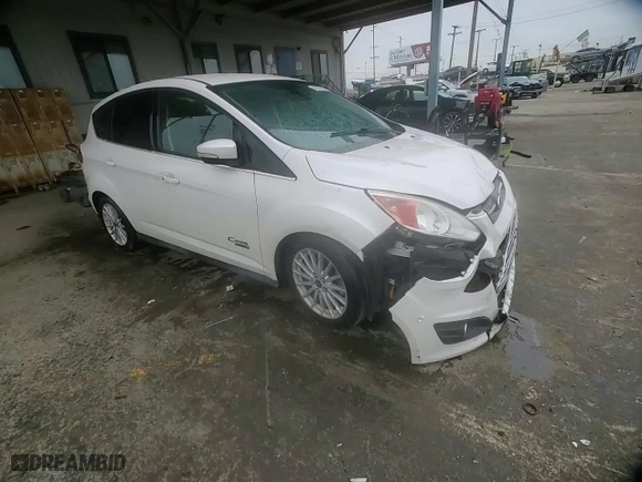 2013 Ford C-Max Energi SEL with VIN 1FADP5CU5DL535473, listed as a Copart auction lot 49267005 with 177,835 mi miles and Salvage Title. Bid and sale history available at carsss.com. Image 12.