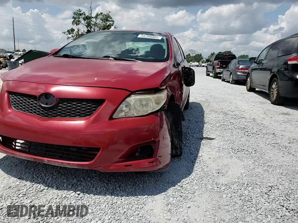 2009 Toyota Corolla with VIN JTDBL40E79J035516, listed as a Copart auction lot 55208005 with 192,271 mi miles and Salvage Title. Bid and sale history available at carsss.com. Image 13.