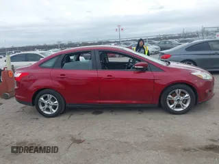 2014 Ford Focus SE with VIN 1FADP3F21EL340728, listed as a IAAI auction lot 41159162 with 125,919 mi miles. Bid and sale history available at carsss.com. Image 12.