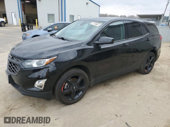 2020 Chevrolet Equinox LT z VIN 2GNAXVEX0L6107040, wystawiony jako Copart lot #48823775 z przebiegiem 70 951 mil mil oraz Czysty tytuł • Clean title. Historia ofert i sprzedaży dostępna na DreamBid. Obrazek 1.