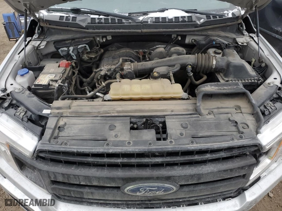 2019 Ford F-150 XL with VIN 1FTEX1EB9KKD35749, listed as a Copart auction lot 45160475 with 101,339 mi miles and Salvage Title. Bid and sale history available at carsss.com. Image 11.