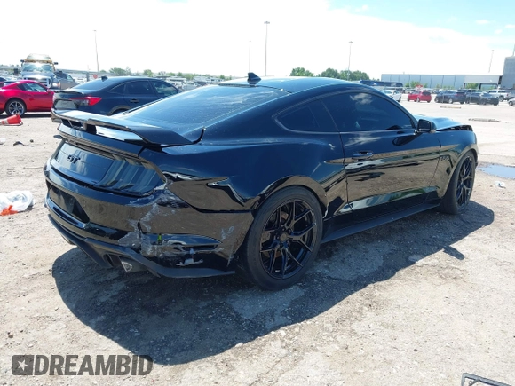 2022 Ford Mustang GT with VIN 1FA6P8CFXN5122711, listed as a IAAI auction lot 42224835 with 40,636 mi miles and . Bid and sale history available at DreamBid. Image 4.