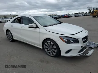 2018 Mercedes-Benz CLA with VIN WDDSJ4EB6JN672128, listed as a Copart auction lot 68533122 with 0 mi miles. Bid and sale history available at carsss.com. Image 4.