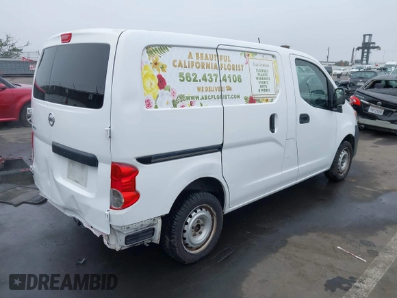 2017 Nissan NV200 SV with VIN 3N6CM0KN9HK718299, listed as a IAAI auction lot 41484444 with 153,557 mi miles and . Bid and sale history available at DreamBid. Image 4.