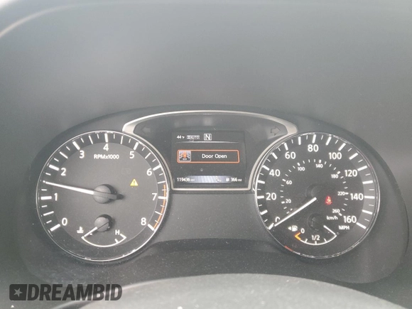 2016 Nissan Pathfinder Platinum with VIN 5N1AR2MM9GC640344, listed as a Copart auction lot 57403895 with 119,436 mi miles and Clean title. Bid and sale history available at DreamBid. Image 9.