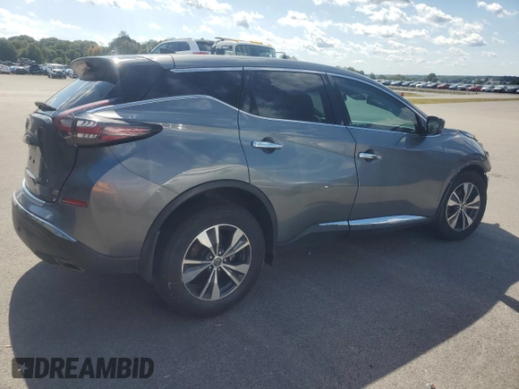 2022 Nissan Murano S with VIN 5N1AZ2AJ6NC114275, listed as a Copart auction lot 70842084 with 58,558 mi miles and Non Repairable. Bid and sale history available at DreamBid. Image 3.
