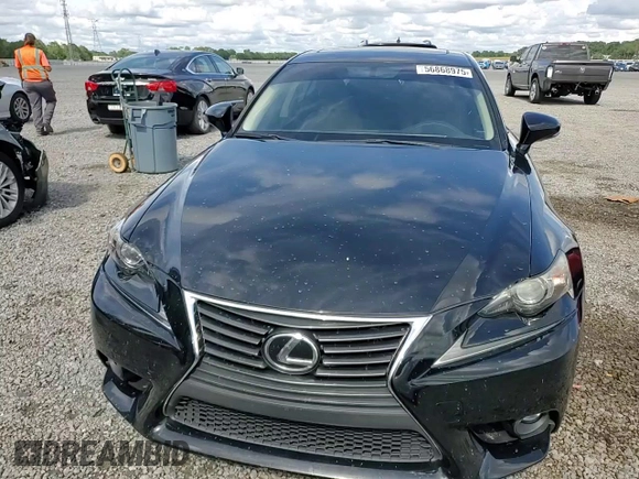 2015 Lexus IS 250 with VIN JTHBF1D21F5079200, listed as a Copart auction lot 56868975 with 108,035 mi miles and Salvage title. Bid and sale history available at DreamBid. Image 14.