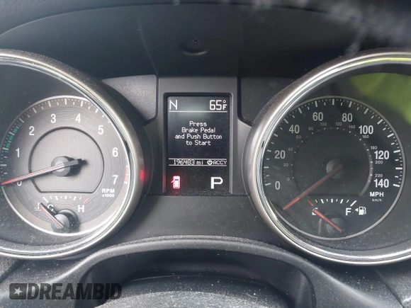 2011 Jeep Grand Cherokee Laredo with VIN 1J4RR4GGXBC604304, listed as a IAAI auction lot 42201742 with 196,483 mi miles and . Bid and sale history available at DreamBid. Image 7.