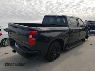 2024 Chevrolet Silverado 1500 Custom Trail Boss with VIN 3GCPDCEK8RG398601, listed as a Copart auction lot 88468505 with 933 mi miles and Salvage Title. Bid and sale history available at carsss.com. Image 3.
