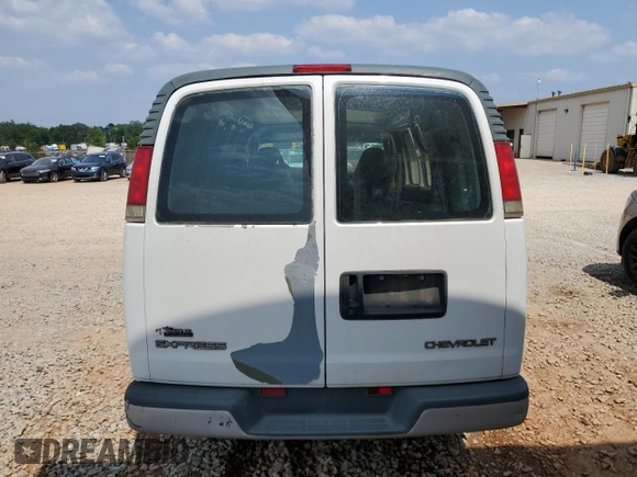 1999 Chevrolet Express Cargo with VIN 1GCHG35R3X1110004, listed as a Copart auction lot 59386095 with 141,925 mi miles and Salvage title. Bid and sale history available at DreamBid. Image 6.