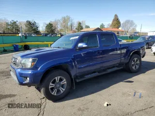 2015 Toyota Tacoma with VIN 3TMMU4FNXFM083443, listed as a Copart auction lot 53994665 with 121,809 mi miles and Salvage title. Bid and sale history available at DreamBid. Image 1.