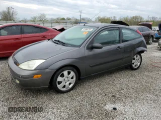 2002 Ford Focus ZX3 with VIN 3FAFP31322R139961, listed as a Copart auction lot 51066785 with 55,093 mi miles and Non repairable. Bid and sale history available at DreamBid. Image 1.